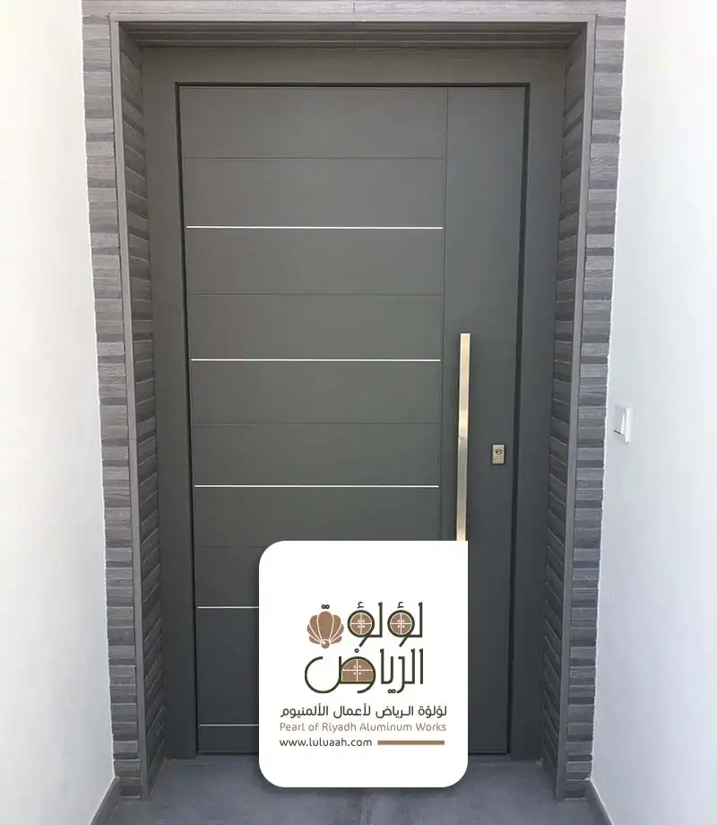 تفصيل باب المنيوم الرياض